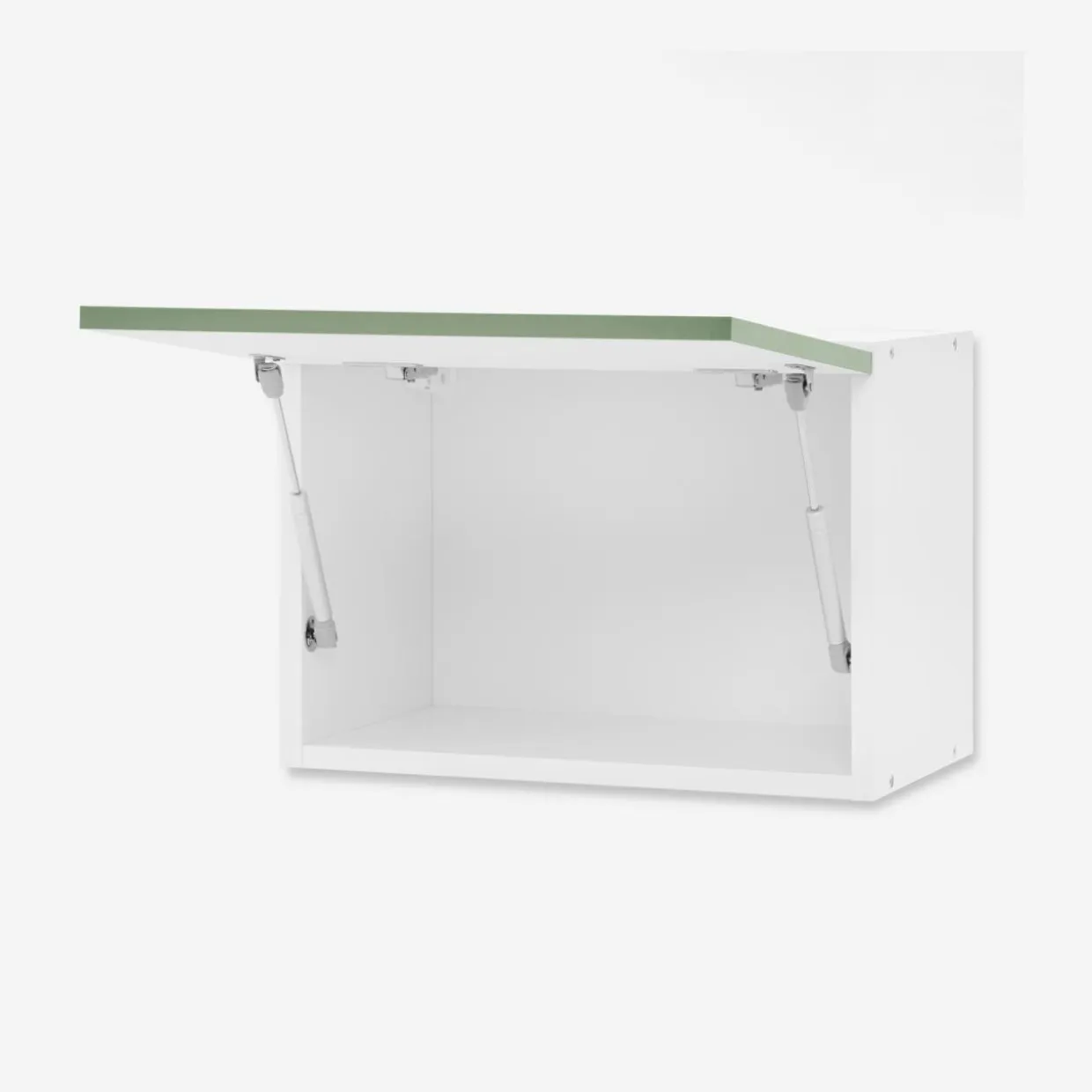 Szafka wisząca BASIC PLUS BP/G50O smoke green