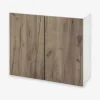 Szafka wisząca BASIC PLUS BP/G80 dark rockfort hickory