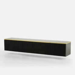 Szafka wisząca czarna GOLD 160 cm