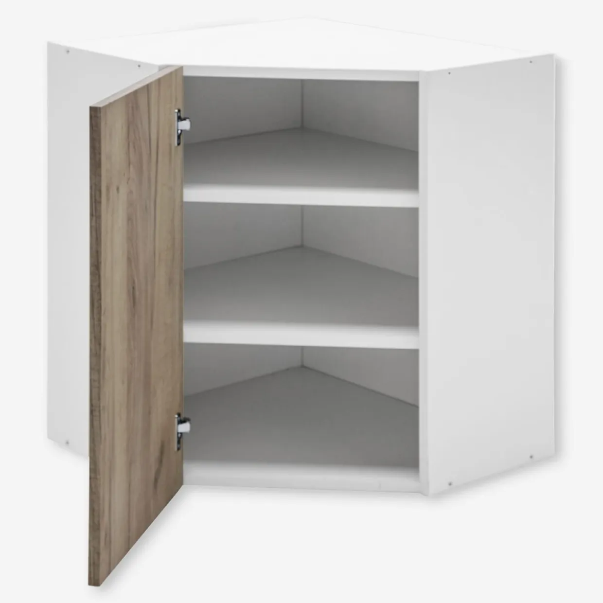 Szafka wisząca narożna BASIC PLUS BP/G60NW dark rockfort hickory