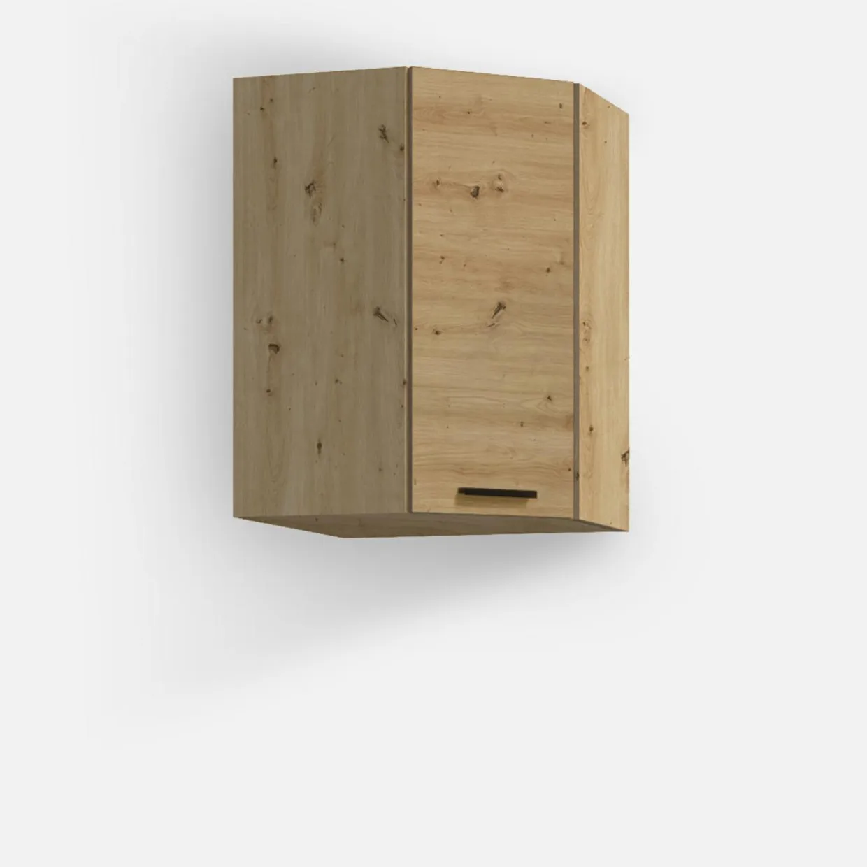 Szafka wisząca narożna MILENA M/G60X60N dąb artisan