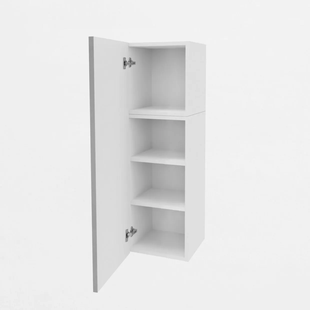 Szafka wisząca wysoka BASIC PLUS BPMI/30-1F (72+36/1F) ramka szara