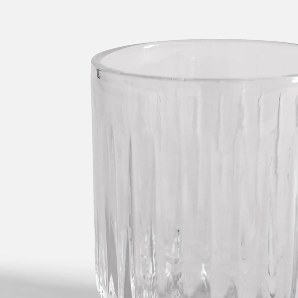 Szklanka niska ryflowana 250 ml