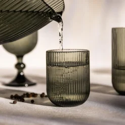 Szklanka niska ryflowana 250 ml