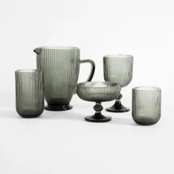 Szklanka niska ryflowana 250 ml