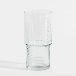 Szklanka ryflowana wysoka 400 ml