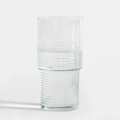 Szklanka ryflowana wysoka 400 ml