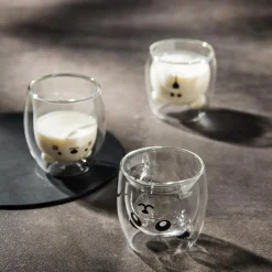Szklanka z podwójną ścianką PANDA 280 ml