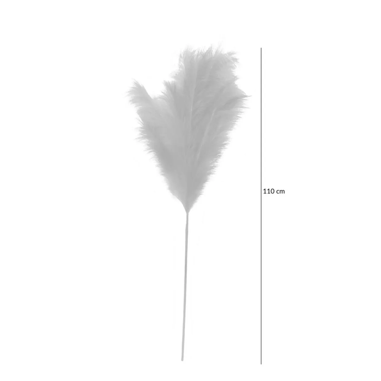 Sztuczna trawa pampasowa pomarańczowa 110 cm