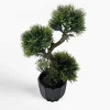 Sztuczne drzewko bonsai w czarnej doniczce 32 cm