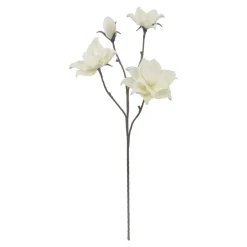 Sztuczny kwiat biały 95 cm