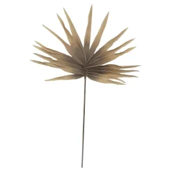 Sztuczny kwiat brązowe liście 81 cm