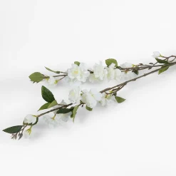 Sztuczny kwiat jabłoni biały 90 cm