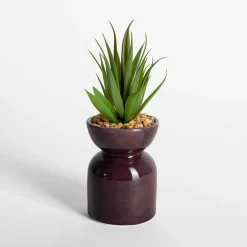 Sztuczny kwiat w doniczce 22 cm MIX