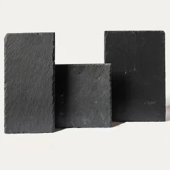 Taca łupkowa do serwowania przekąsek 20x20 cm