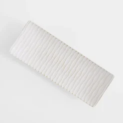 Talerz dekoracyjny biały 34x13 cm