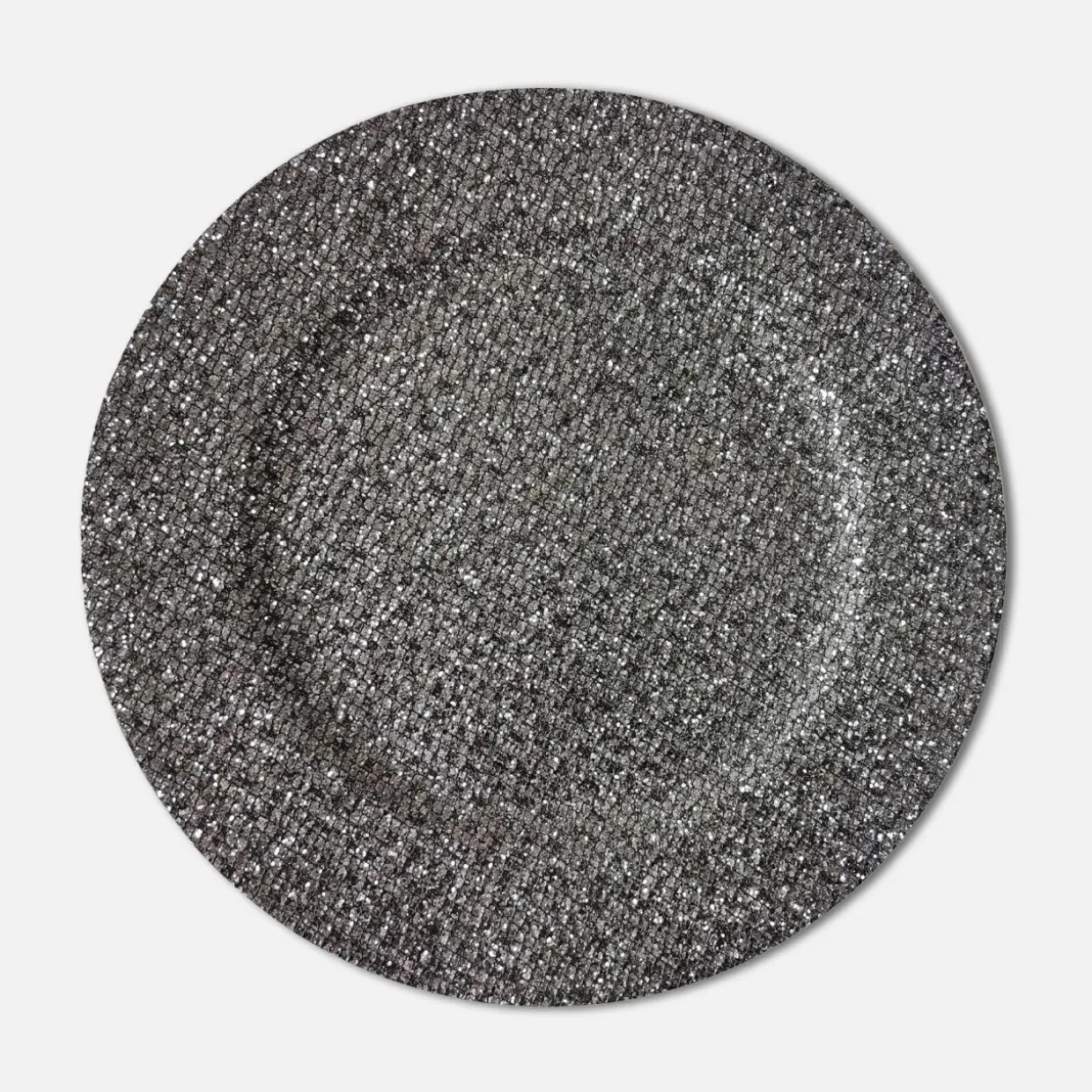 Talerz dekoracyjny czarny 33 cm