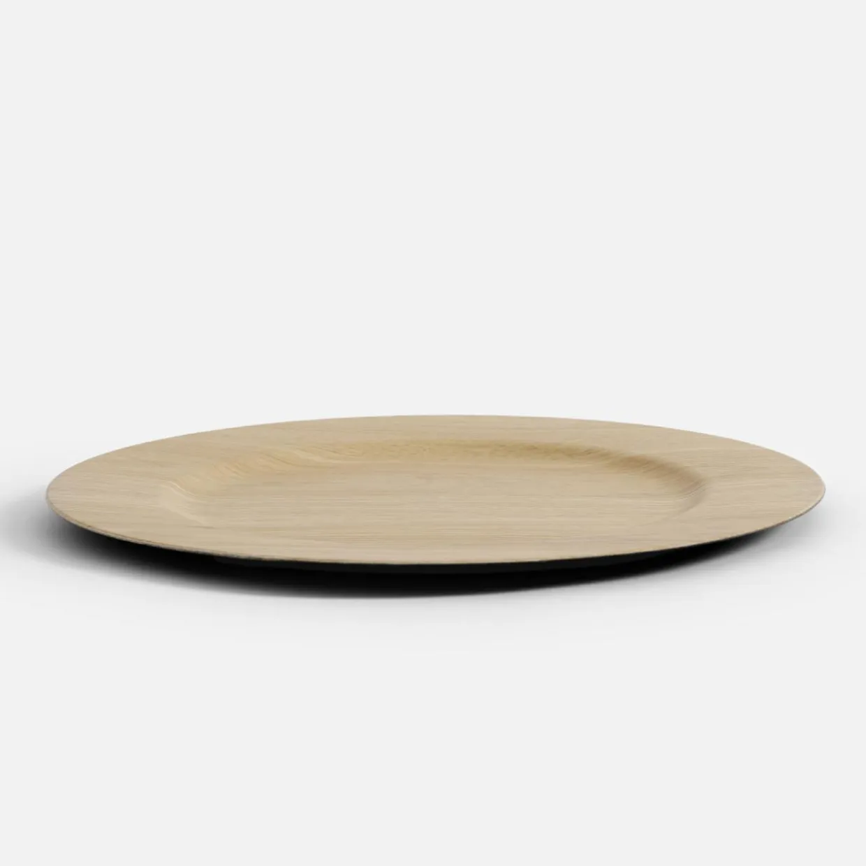 Talerz dekoracyjny podtalerz beżowy 33 cm