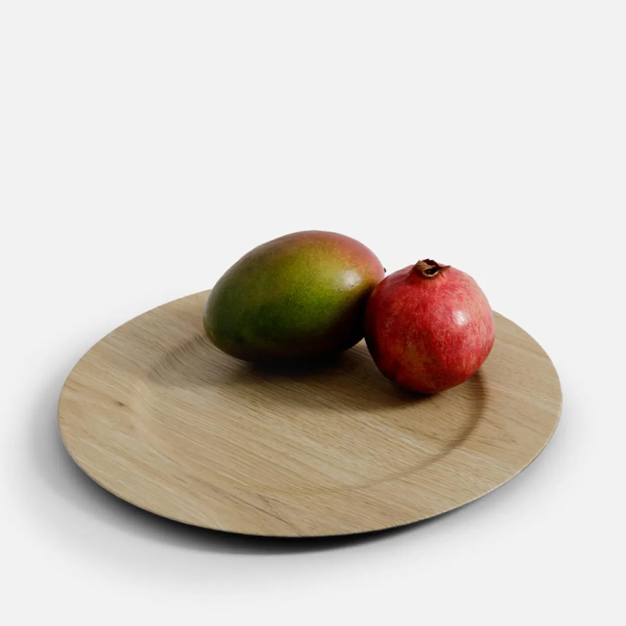 Talerz dekoracyjny podtalerz beżowy 33 cm
