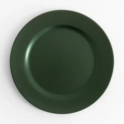 Talerz dekoracyjny podtalerz zielony 33 cm