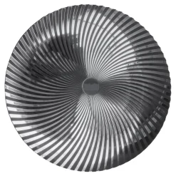 Talerz dekoracyjny srebrny 33 cm