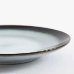 Talerz deserowy brązowo-szary MALAM 19 cm
