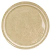 Talerz deserowy ceramiczny kremowy GLACIAR 21 cm