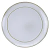 Talerz deserowy ceramiczny beżowy MOLLIS 20 cm