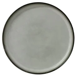 Talerz deserowy ceramiczny szary SUELO 21 cm
