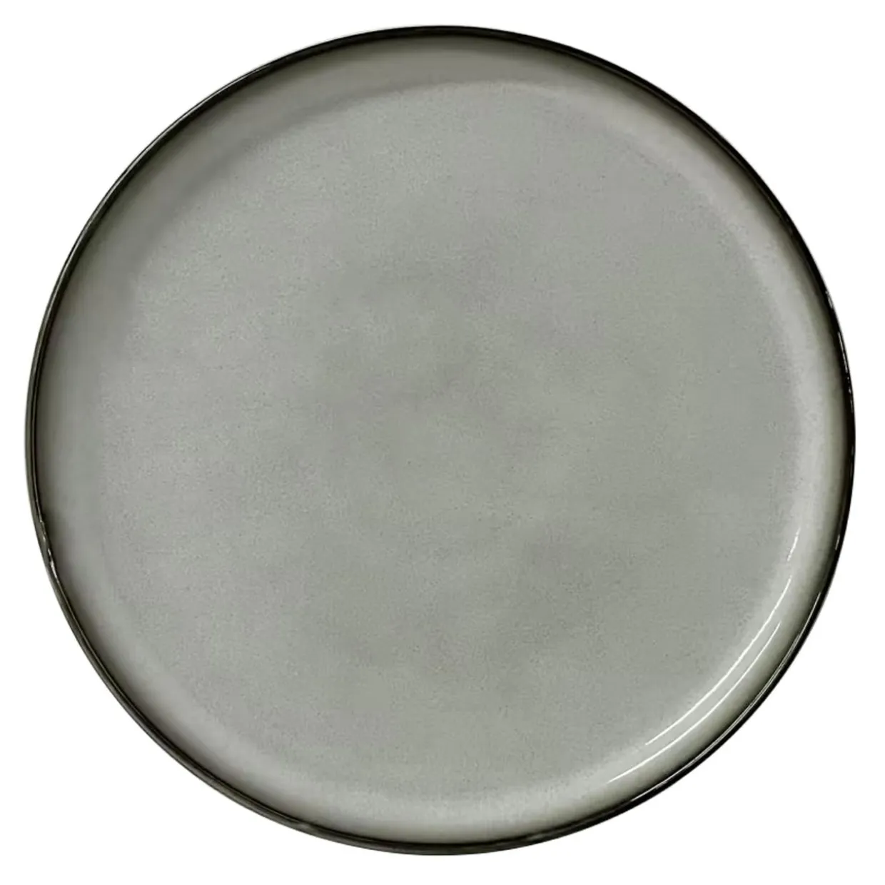 Talerz deserowy ceramiczny szary SUELO 21 cm