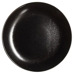 Talerz deserowy czarny DIANA 19 cm