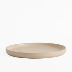 Talerz deserowy kremowy MATTE 20 cm