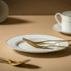 Talerz deserowy porcelanowy ORO 20 cm