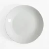 Talerz deserowy porcelanowy biały 19 cm