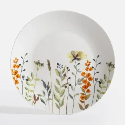 Talerz deserowy porcelanowy wiosenne kwiaty 20 cm
