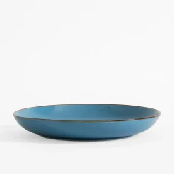 Talerz deserowy RUSTIC BLUE 21 cm