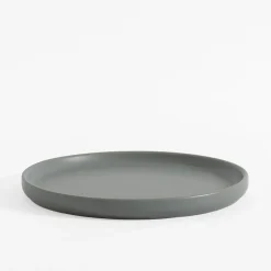 Talerz deserowy szary MATTE 20 cm