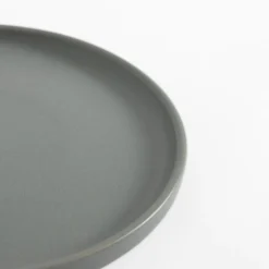 Talerz deserowy szary MATTE 20 cm