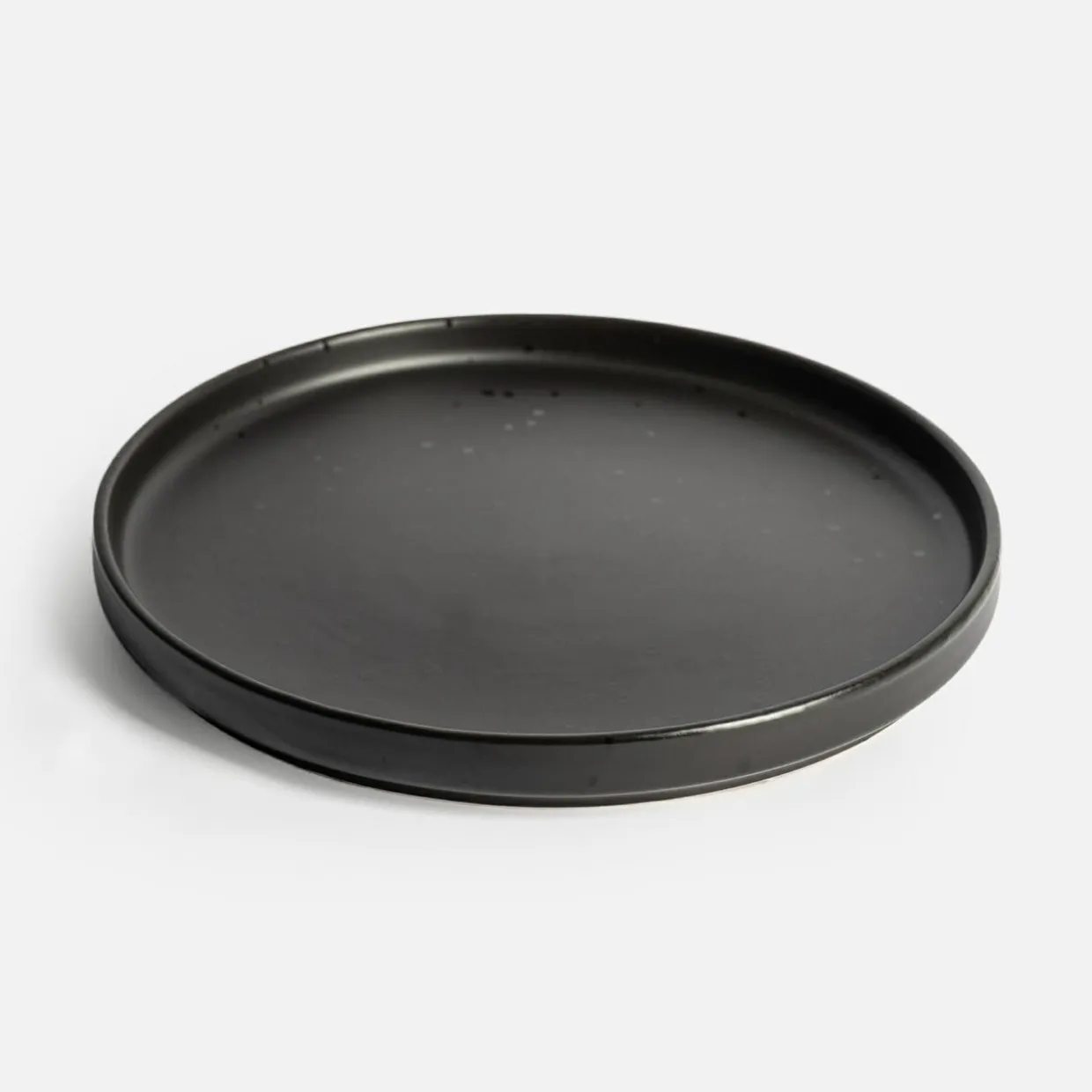 Talerz obiadowy czarny CARBONO 26,5 cm