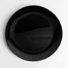 Talerz obiadowy czarny NOIR 26,6 cm