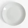 Talerz obiadowy porcelanowy biały 24,8 cm