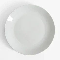 Talerz obiadowy porcelanowy biały 24,8 cm