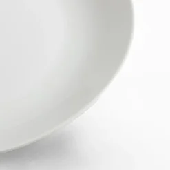Talerz obiadowy porcelanowy biały 24,8 cm