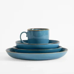 Talerz obiadowy RUSTIC BLUE 27 cm