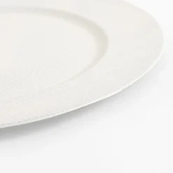 Talerz ozdobny podtalerz biały 33 cm