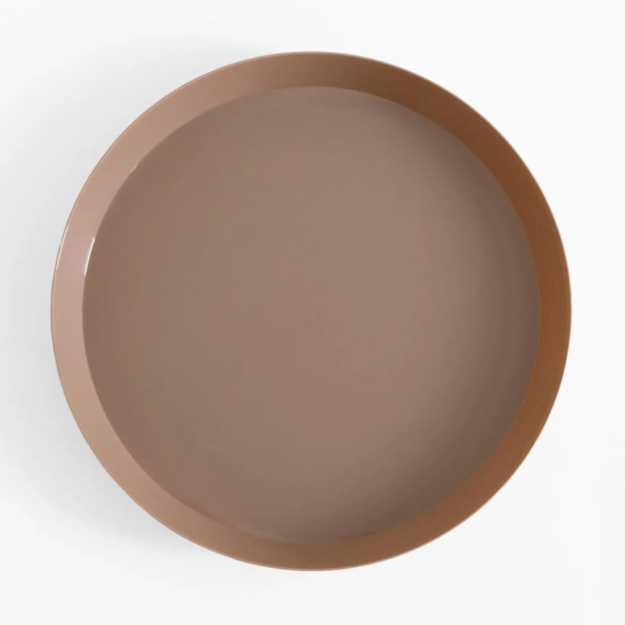 Talerz plastikowy z wysokim rantem 24 cm MIX