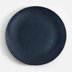 Talerz szklany granatowy 32 cm