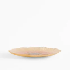 Talerz szklany kwiat 21 cm