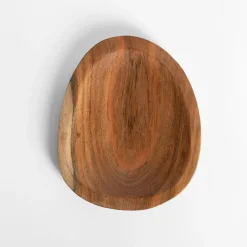 Talerz z drewna akacjowego 16x13 cm