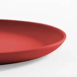 Talerz z melaminy koralowy 21 cm